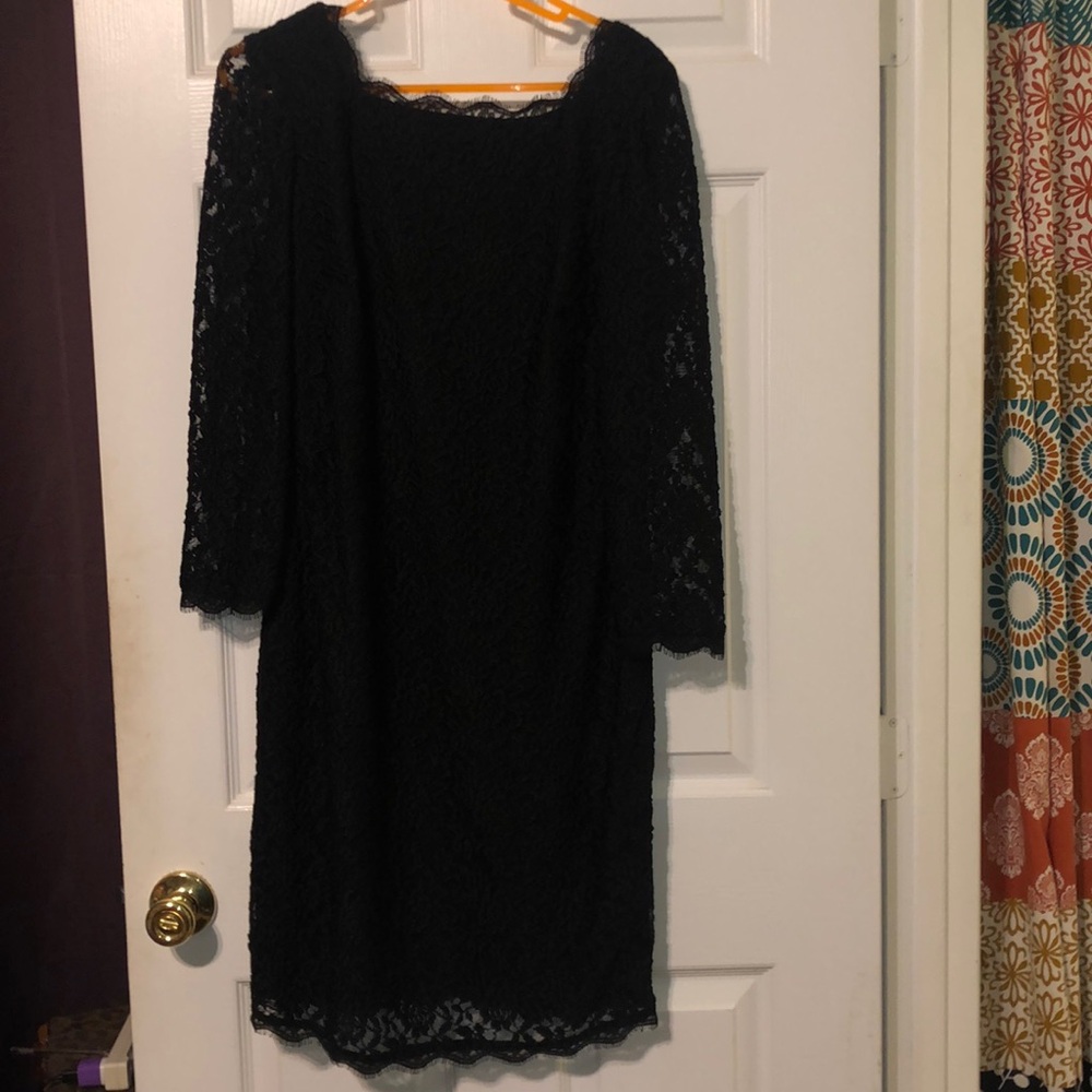 Adriana Papel lace dress 12